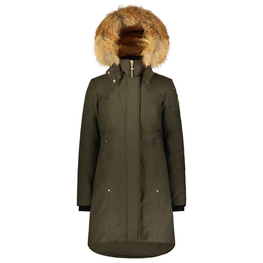 Moose Knuckles Army Cotton Women Parka Jacket Moose Knuckles