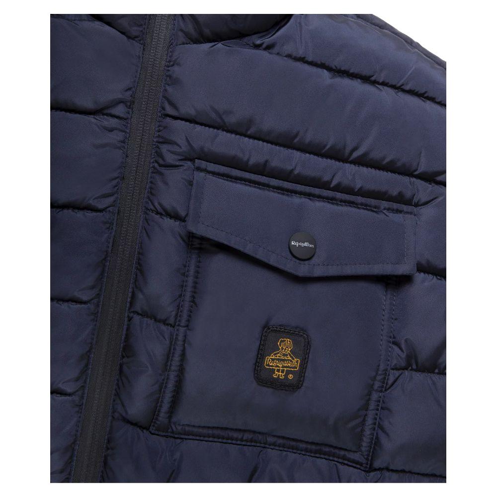 Refrigiwear Eco-Friendly Warm Men's Jacket in Blue Refrigiwear