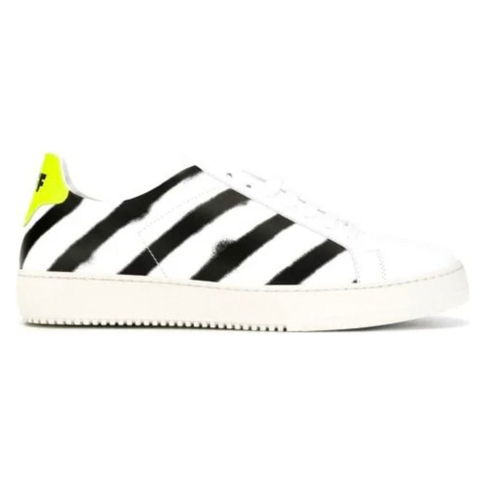 Off-White Spray Paint Splash White Sneakers Off-White