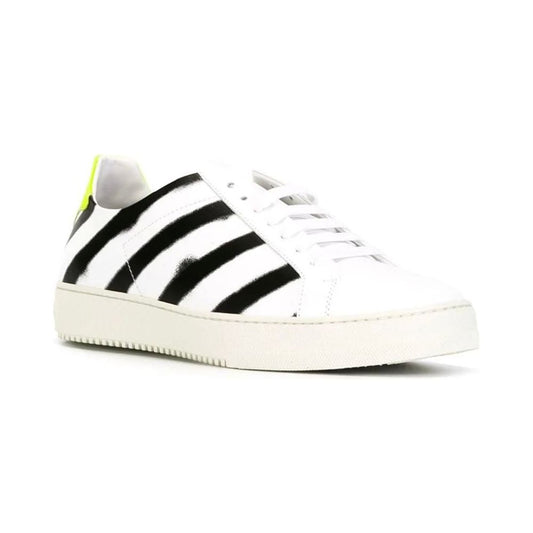 Off-White Spray Paint Splash White Sneakers Off-White