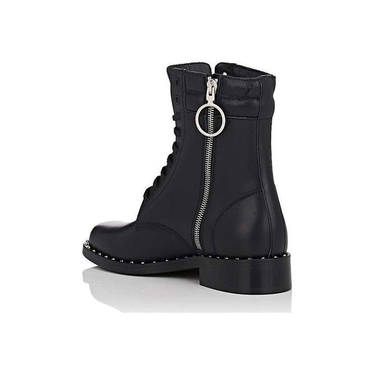 Off-White Black Calfskin Women Boot Off-White