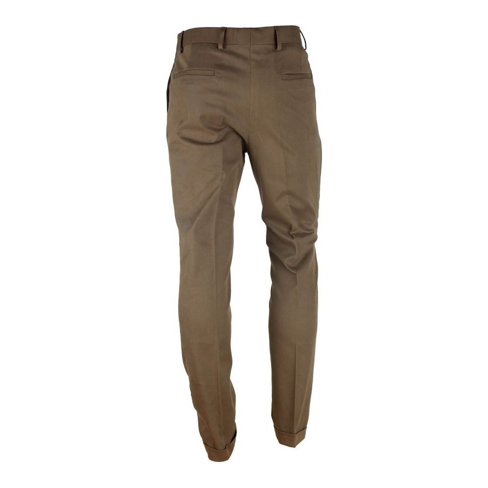 Made in Italy Warm Milano Wool-Blend Men's Trousers Made in Italy