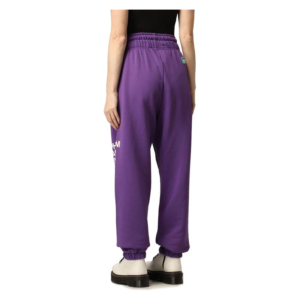 Pharmacy Industry Chic Purple Logo Tracksuit Trousers Pharmacy Industry