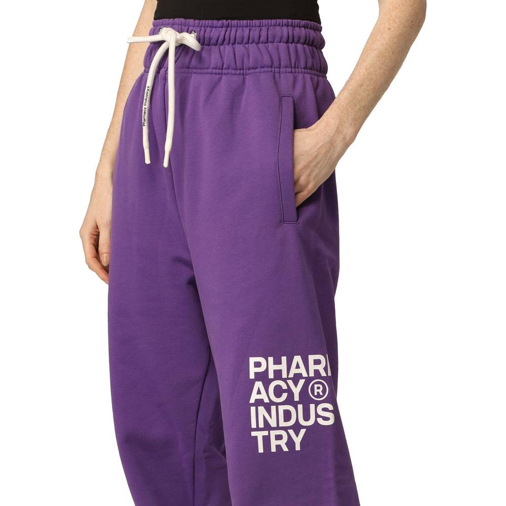 Pharmacy Industry Chic Purple Logo Tracksuit Trousers Pharmacy Industry