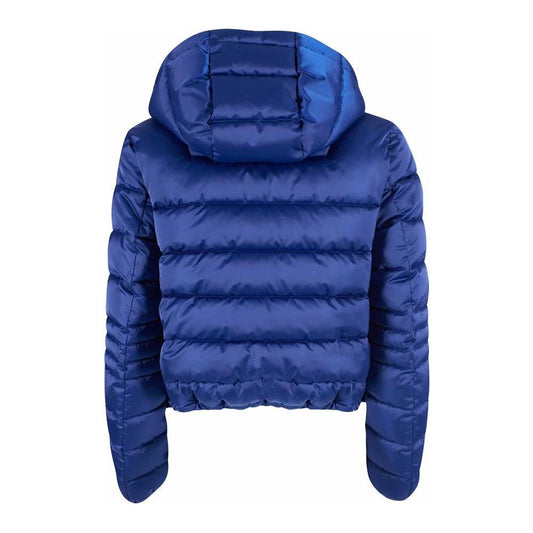 Yes Zee Chic Zippered Short Down Jacket with Hood Yes Zee