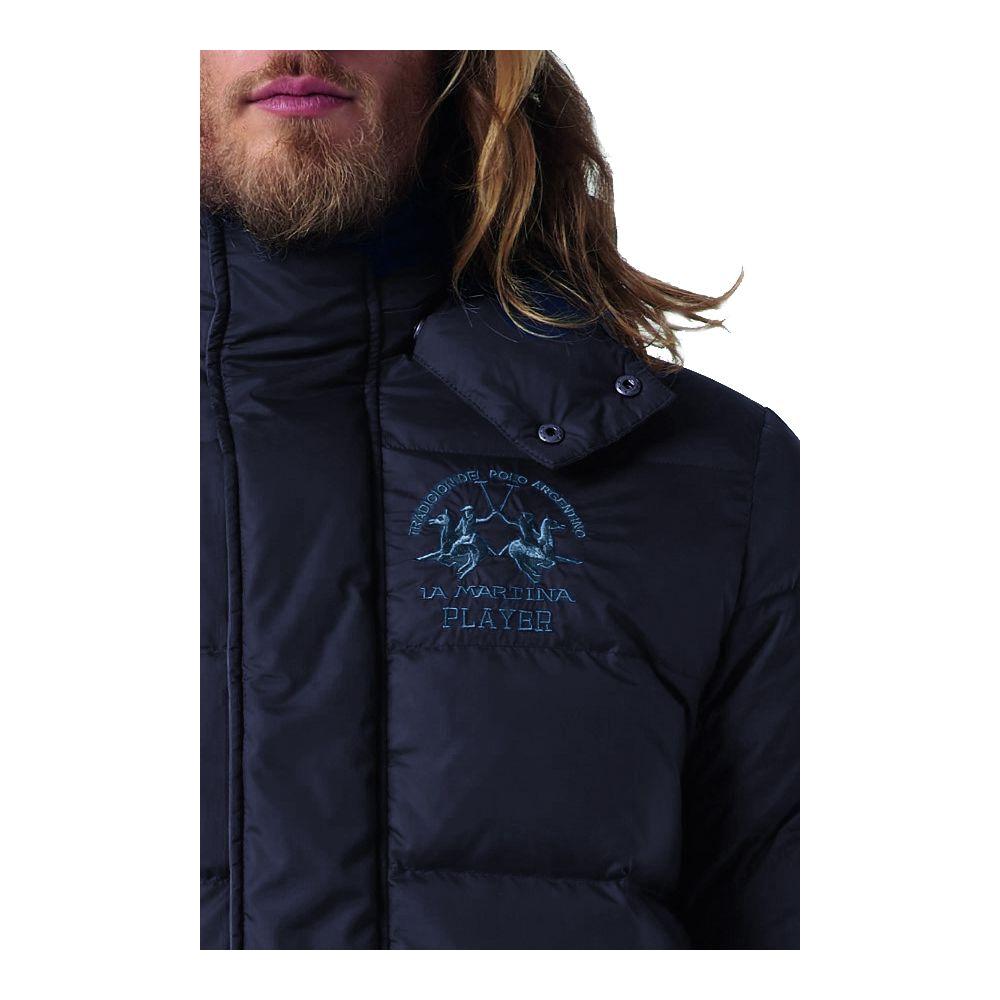 La Martina Chic Hooded Nylon Sports Jacket MAN COATS & JACKETS La Martina