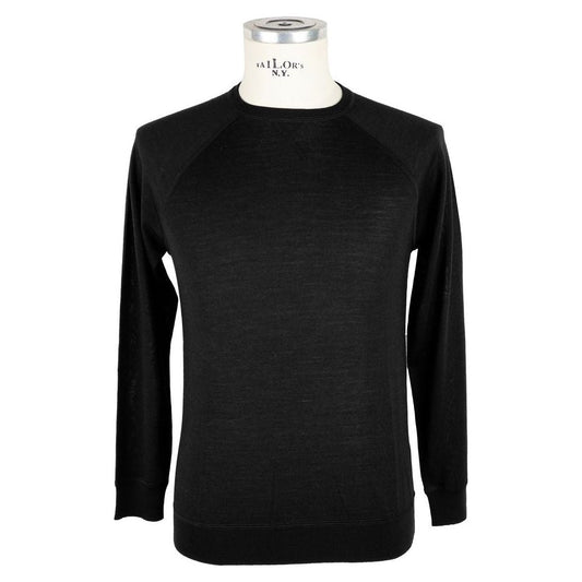 Emilio Romanelli Italian Cashmere Blend Crewneck Sweater Emilio Romanelli