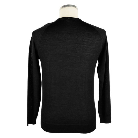 Emilio Romanelli Italian Cashmere Blend Crewneck Sweater Emilio Romanelli