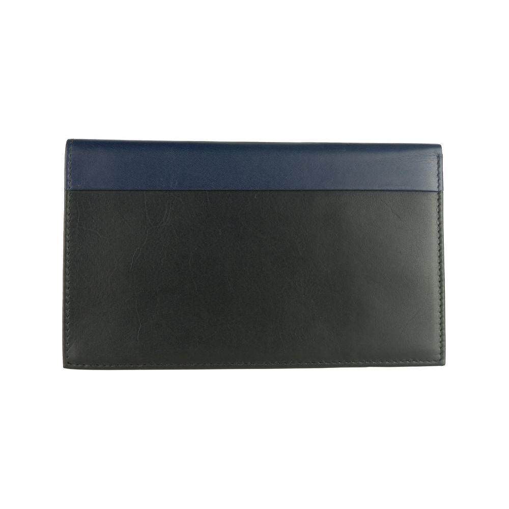 Cavalli Class Elegant Dual-Tone Leather Wallet MAN WALLETS Cavalli Class