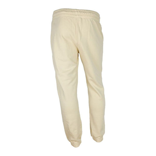 Diego Venturino Beige Cotton Men's Track Pants Diego Venturino