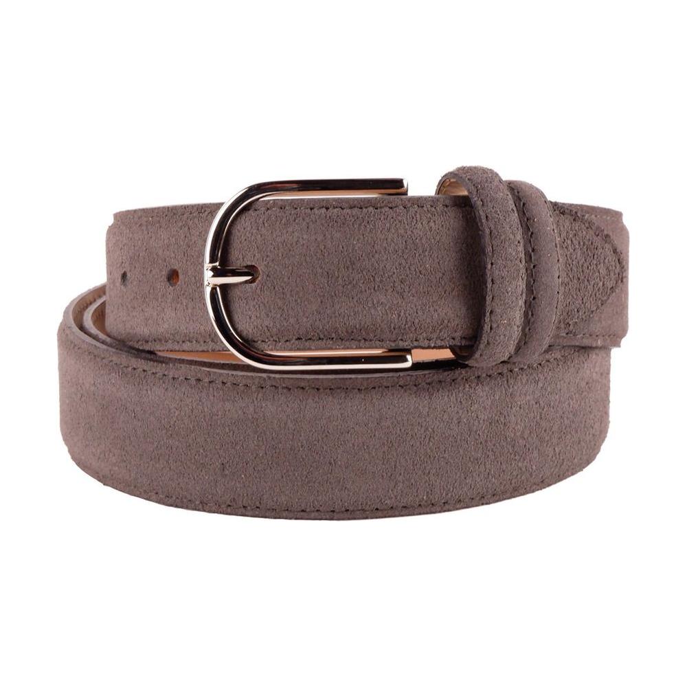 Made in Italy Elegant Italian Leather Belt Ensemble Made in Italy