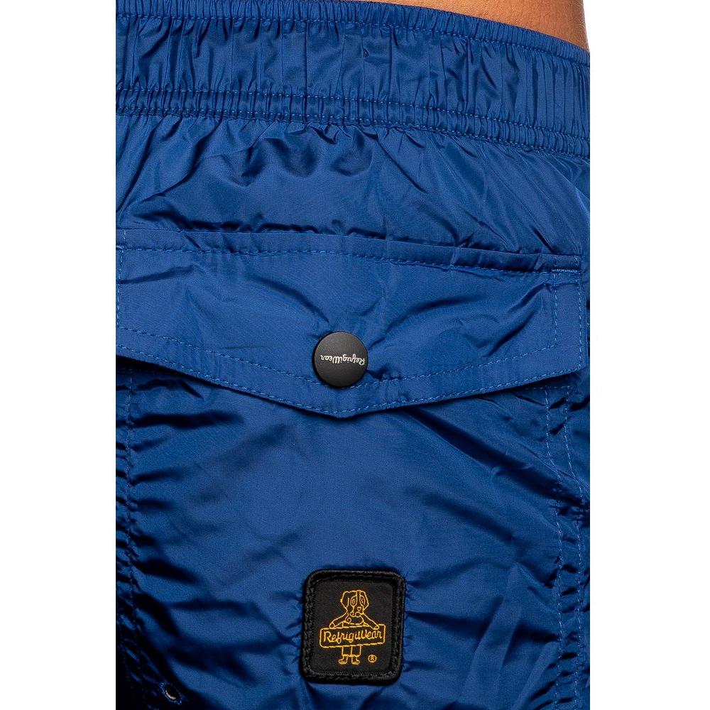 Refrigiwear Blue Beach Escape Swim Shorts MAN SWIMWEAR Refrigiwear