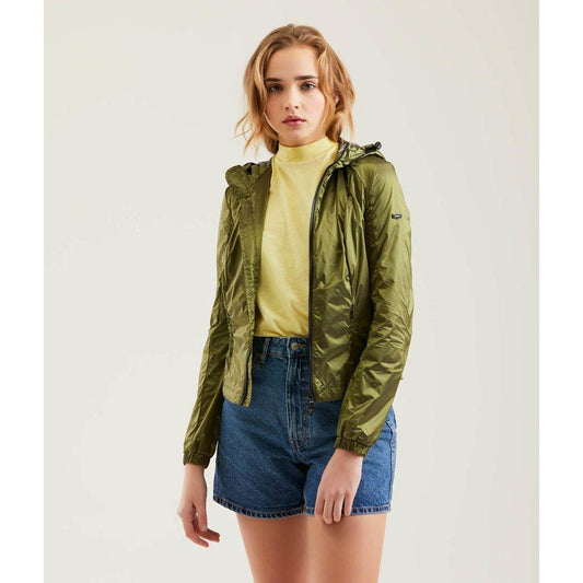 Refrigiwear Green Polyamide Women's Jacket Refrigiwear