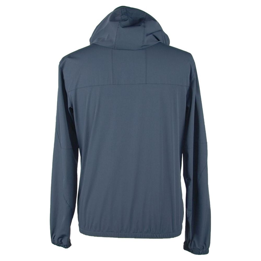 Emilio Romanelli Sleek Synthetic Hooded Jacket Emilio Romanelli