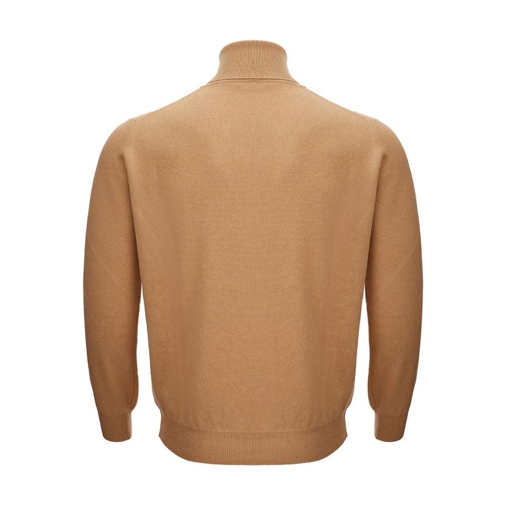 KANGRA Elegant Woolen Brown Sweater for Men KANGRA