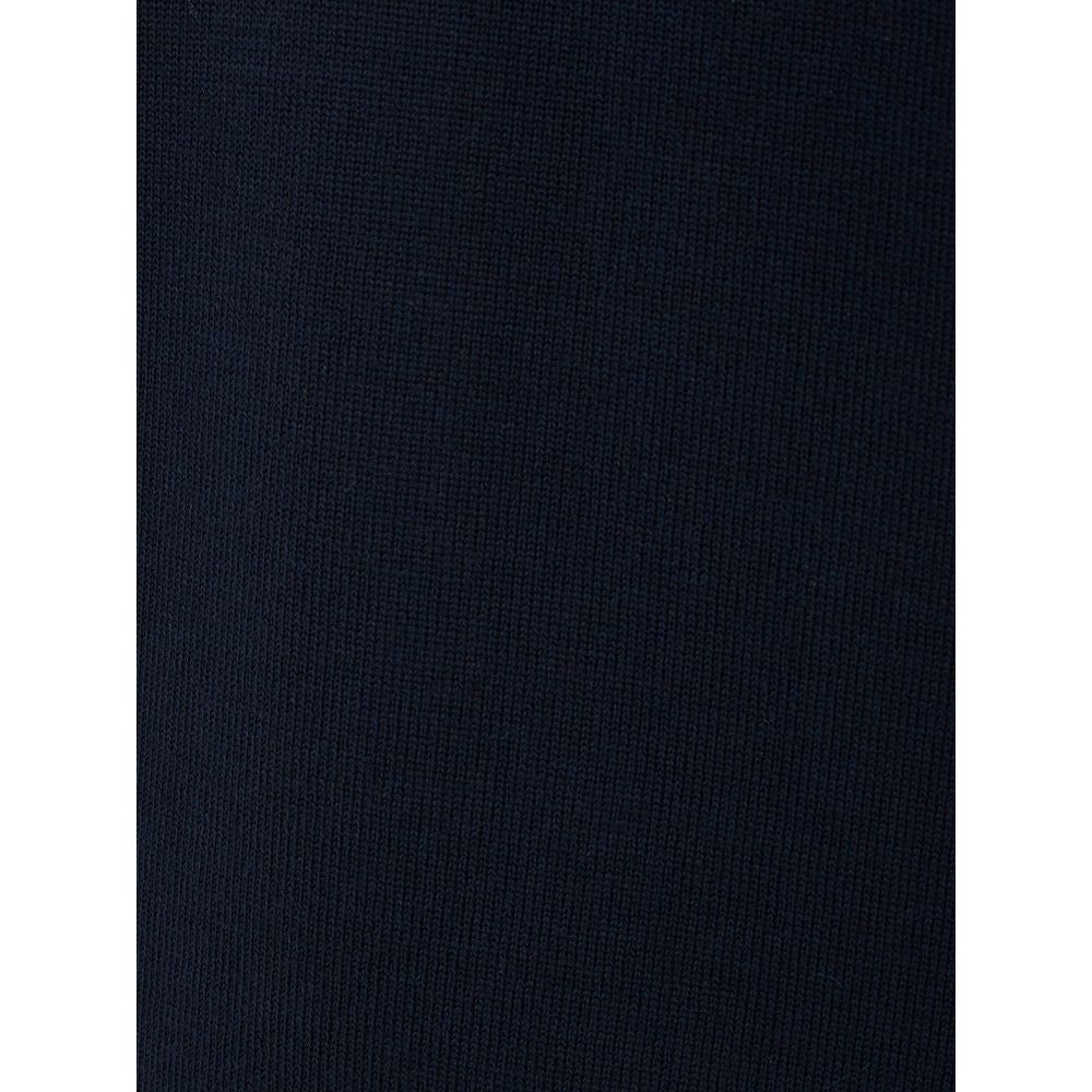 FERRANTE Elegant Blue Wool Sweater for Men FERRANTE