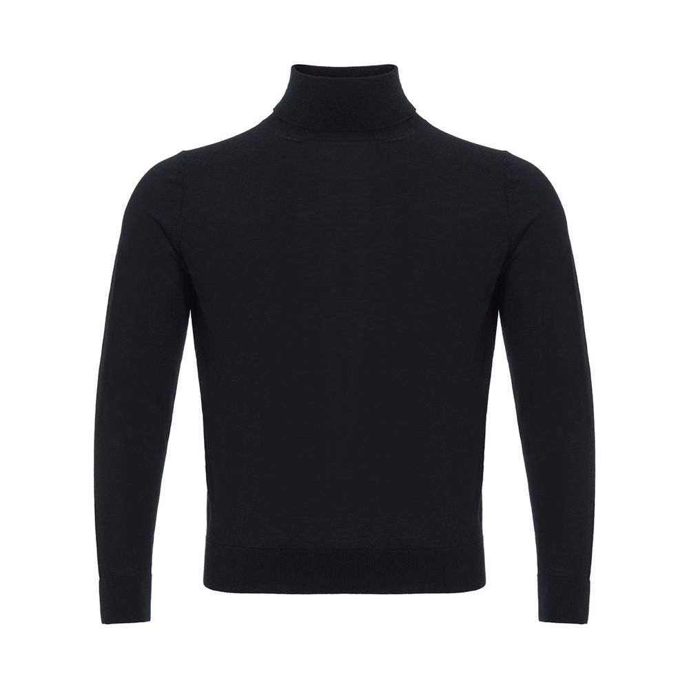 Colombo Italian Cashmere Luxury Black Sweater Colombo