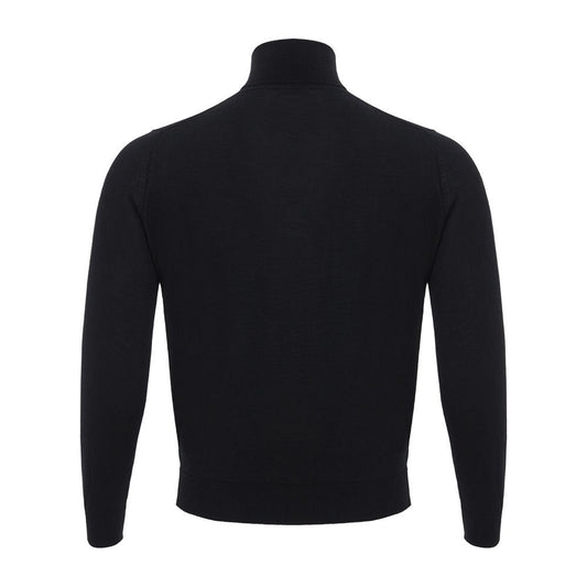 Colombo Italian Cashmere Luxury Black Sweater Colombo