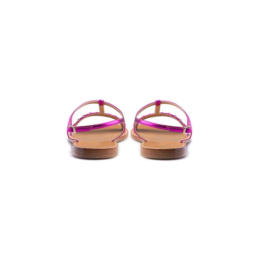 Salvatore Ferragamo Elegant Purple Summer Sandals Salvatore Ferragamo