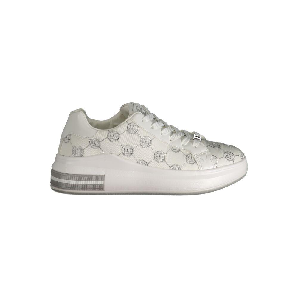 Laura Biagiotti White Polyester Sneaker Laura Biagiotti