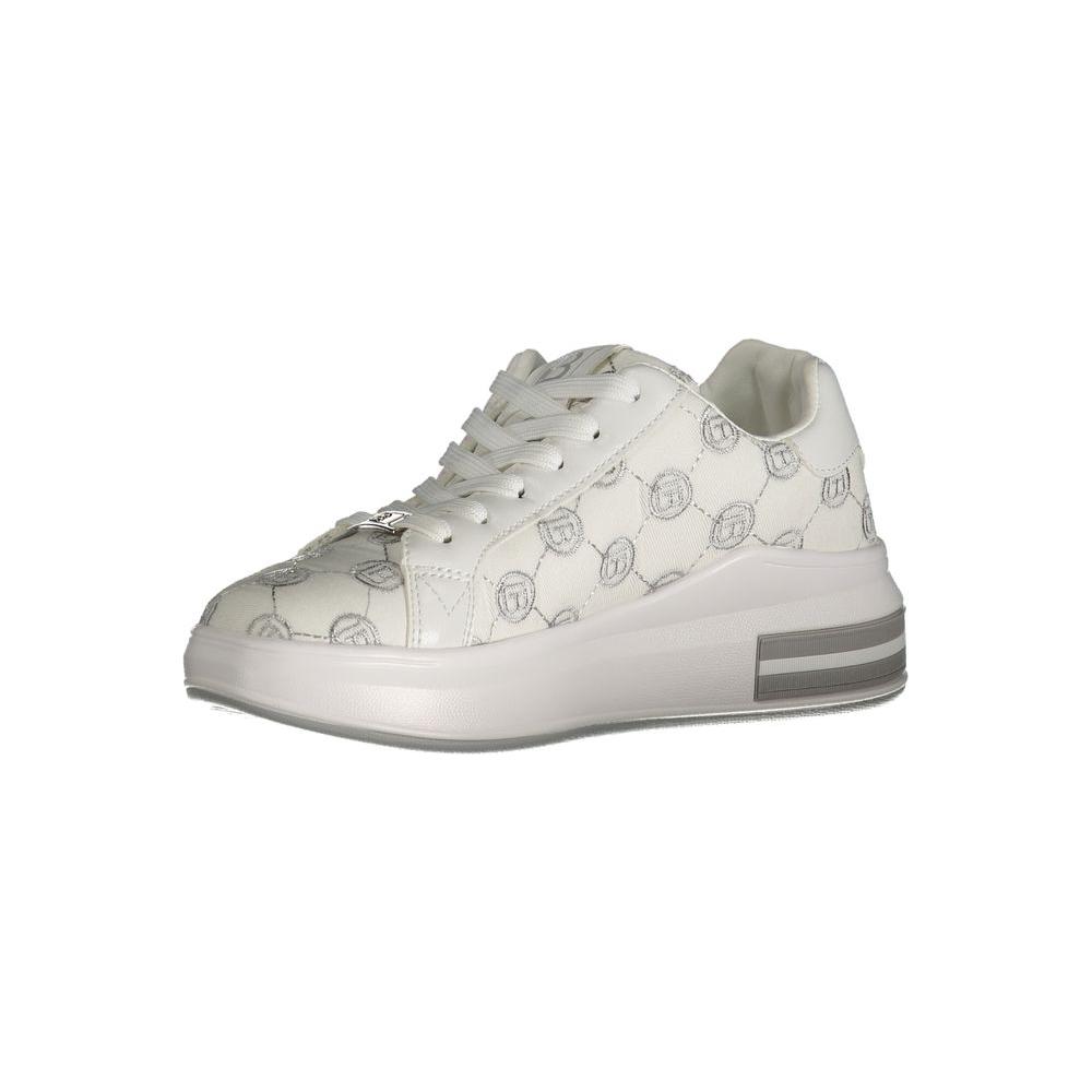 Laura Biagiotti White Polyester Sneaker Laura Biagiotti