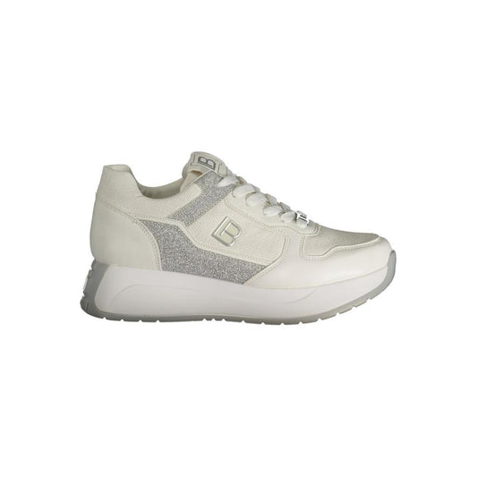 Laura Biagiotti White Polyester Sneaker Laura Biagiotti