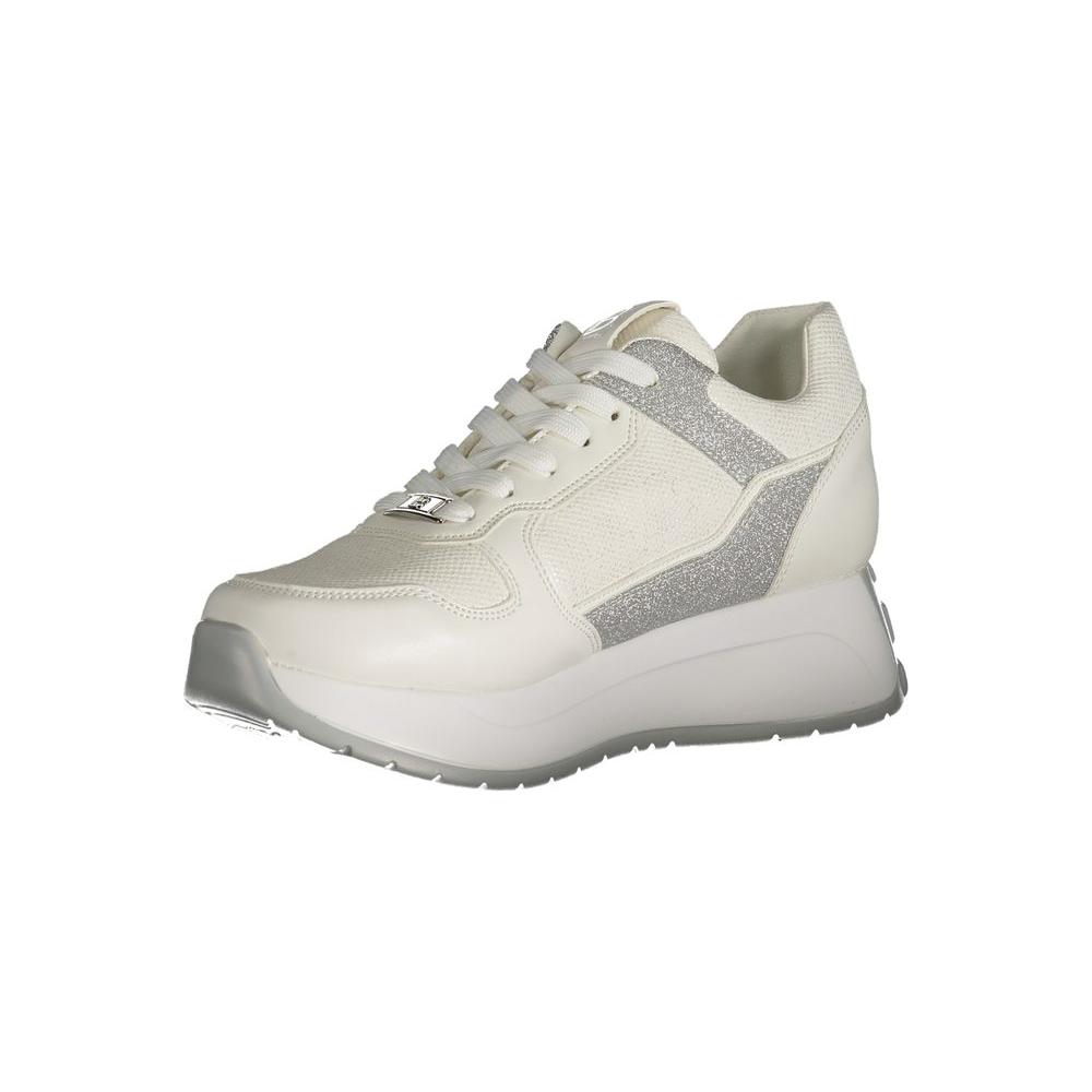 Laura Biagiotti White Polyester Sneaker Laura Biagiotti