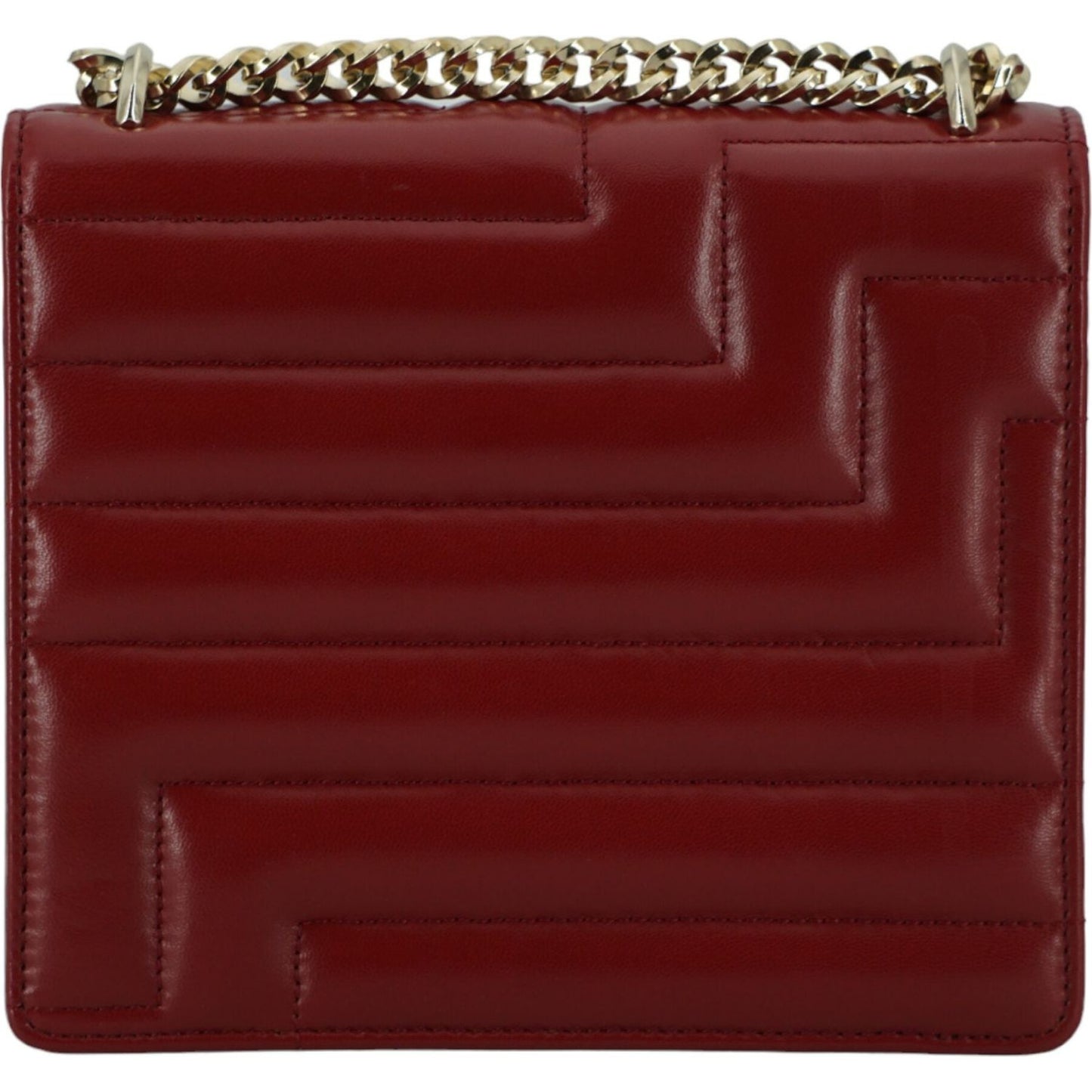 Jimmy Choo Dark Red Leather Shoulder Bag Jimmy Choo