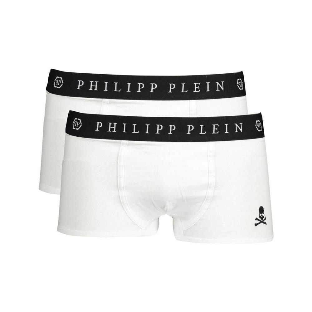 Philipp Plein Elevated Comfort White Boxer Duo Philipp Plein