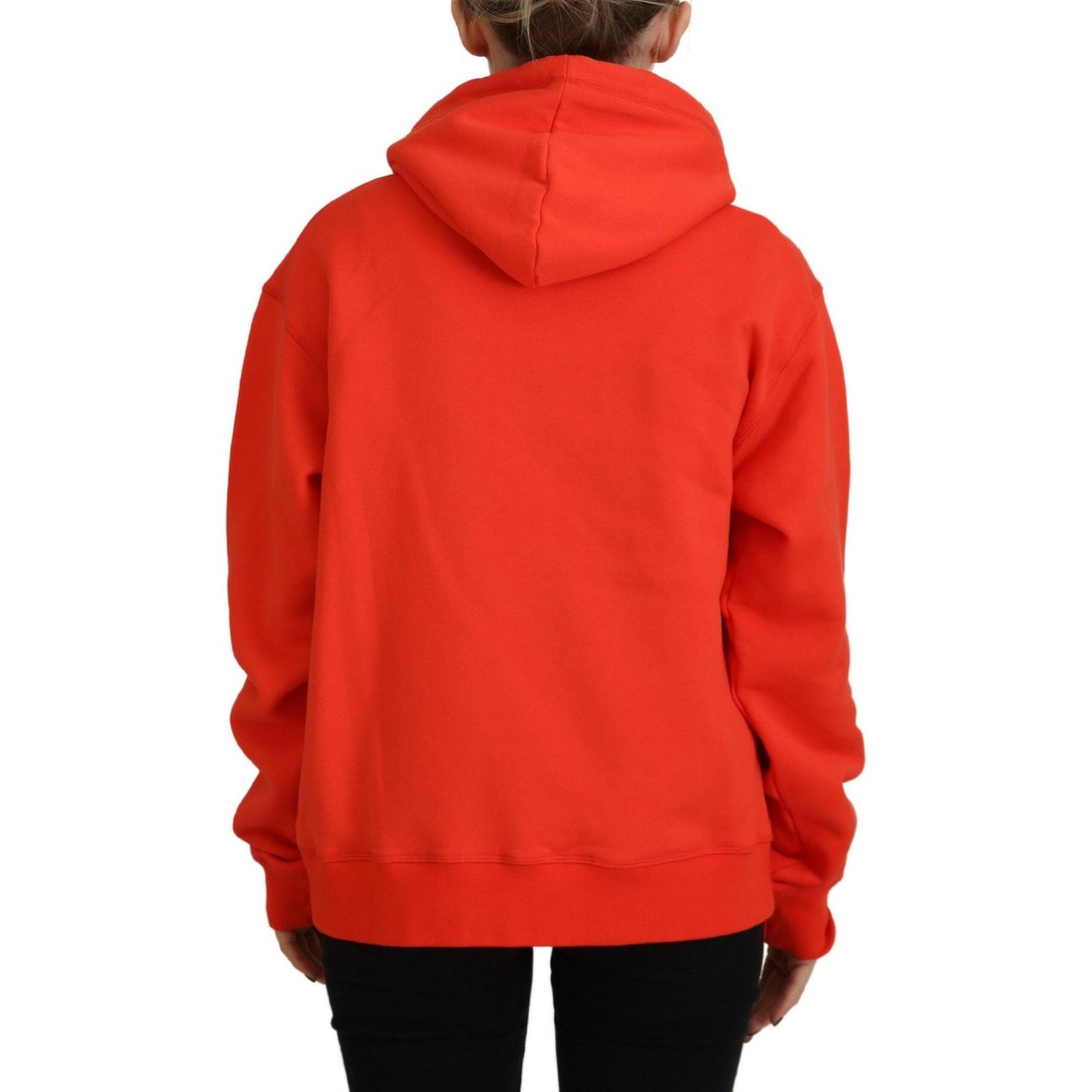 Dsquared² Red Mini Icon Cotton Hoodie Sweatshirt Sweater Dsquared²