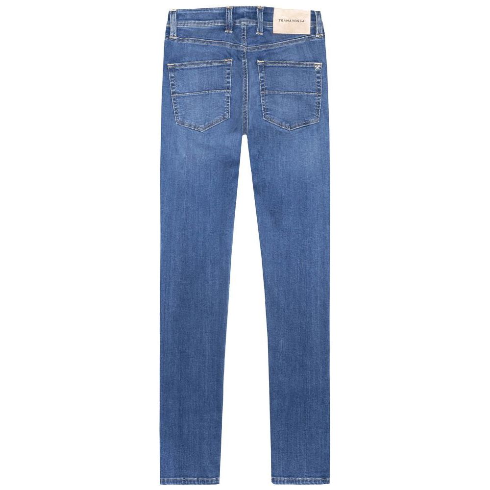 Tramarossa Light Blue Cotton Jeans & Pant Tramarossa