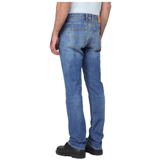 Tramarossa Blue Cotton Men's Jeans Tramarossa