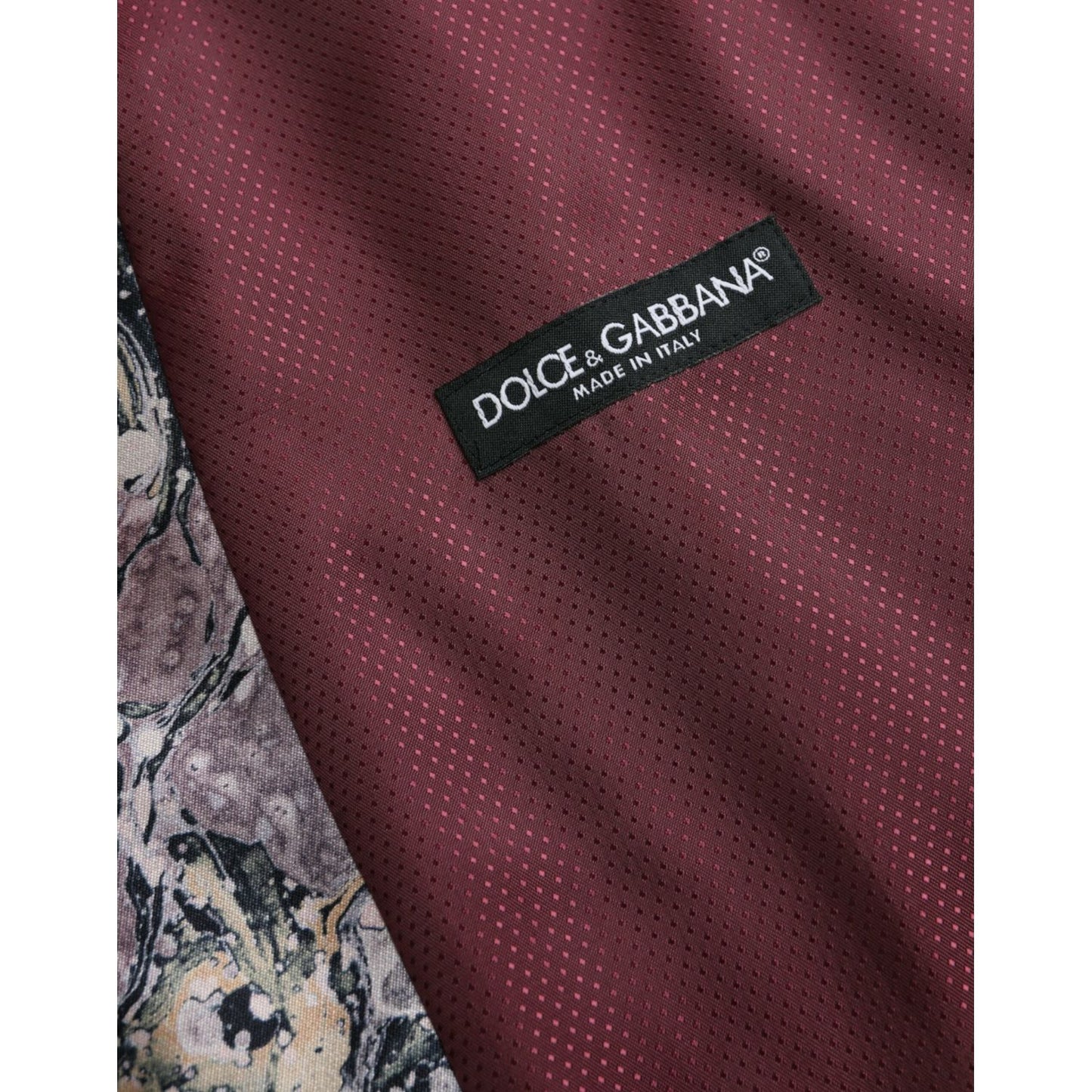 Dolce & Gabbana Multicolor Galaxy Silk Waistcoat Formal Vest Dolce & Gabbana