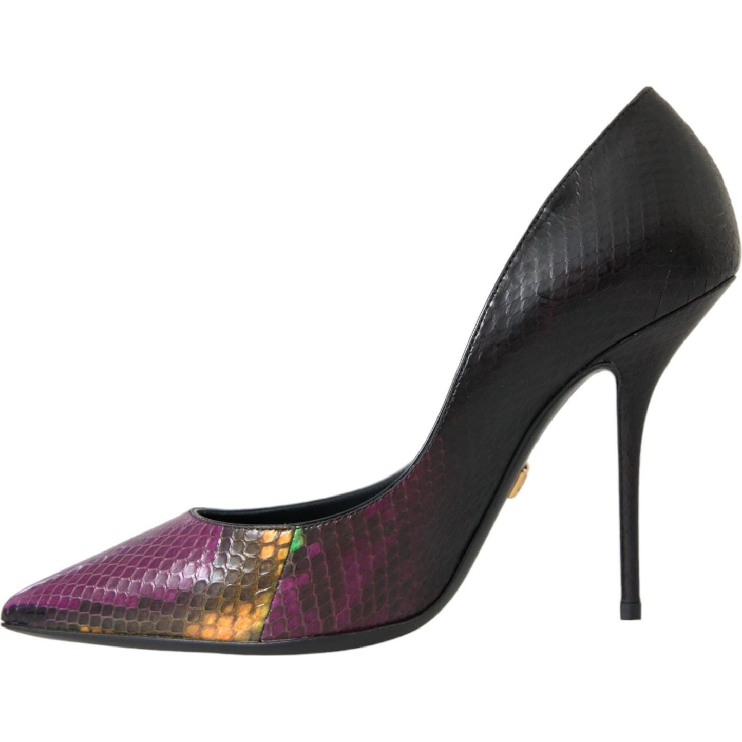 Dolce & Gabbana Multicolor Exotic Leather Heels Pumps Shoes Dolce & Gabbana