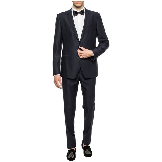 Dolce & Gabbana Blue Wool Vergine Suit Dolce & Gabbana