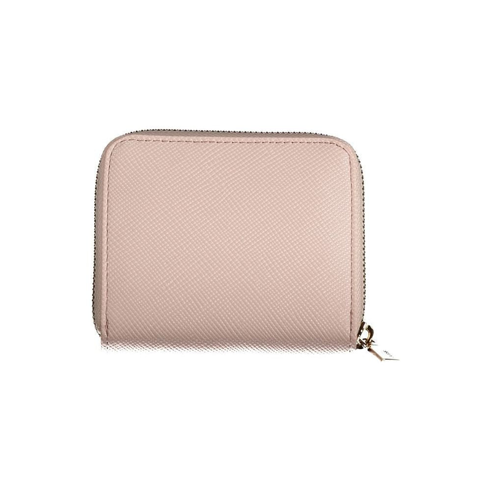 Guess Jeans Pink Polyethylene Wallet Guess Jeans