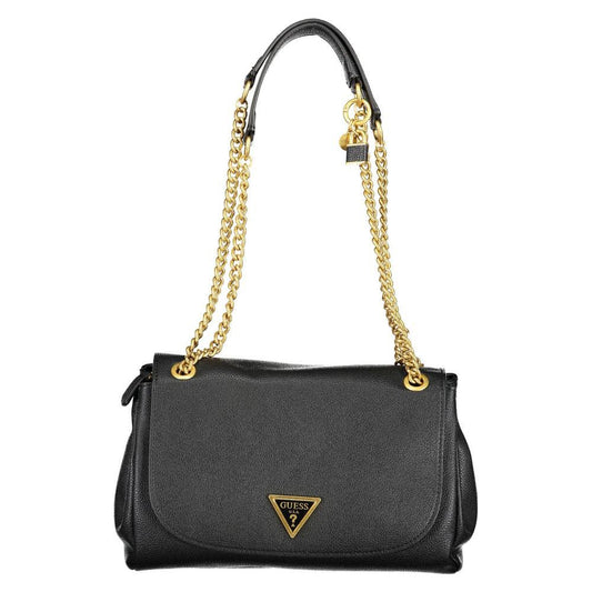 Guess Jeans Black Polyethylene Handbag Guess Jeans