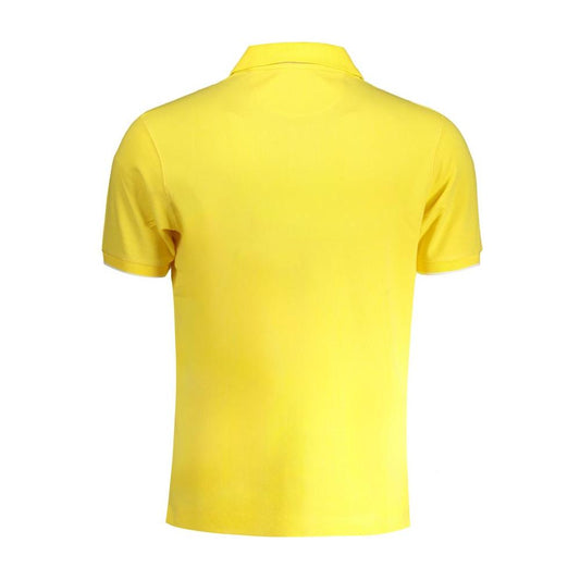 La Martina Yellow Cotton Polo Shirt La Martina