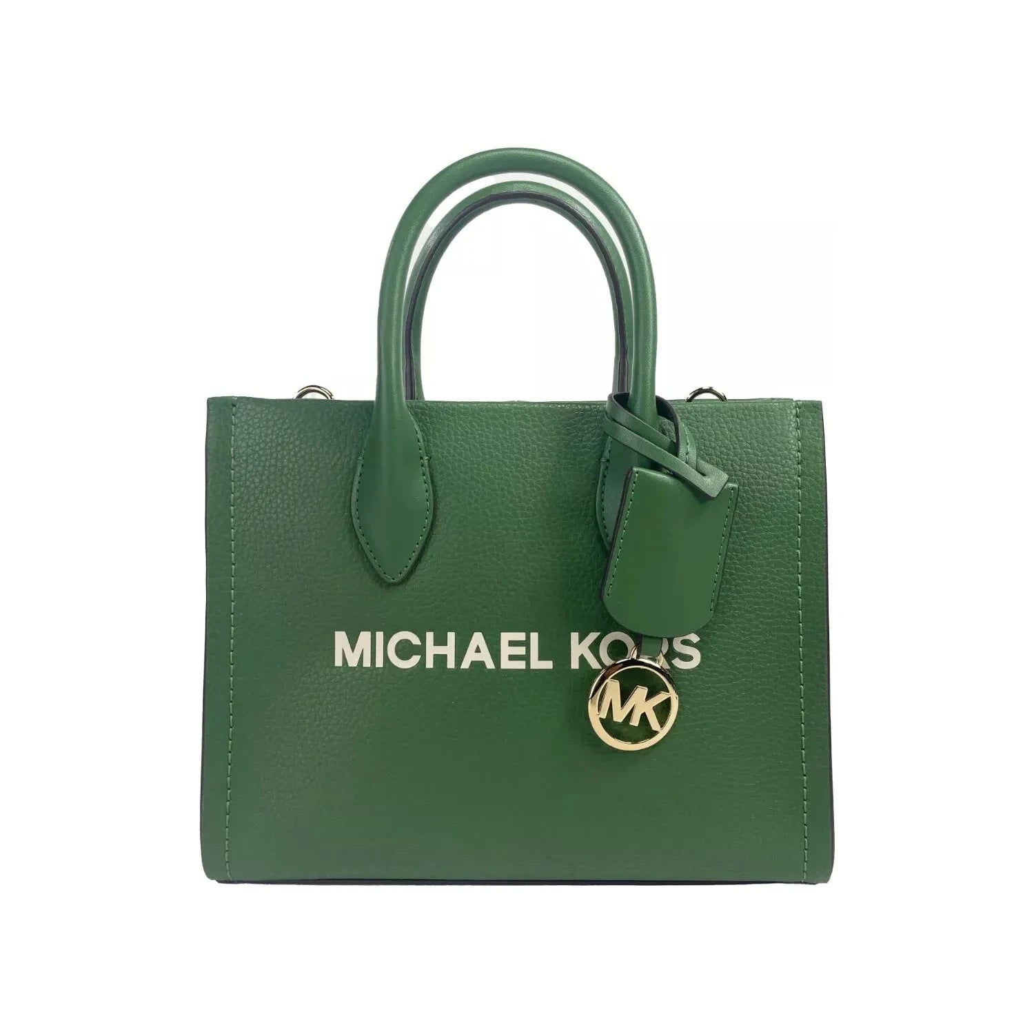 Michael Kors Mirella Small Leather Top Zip Shopper Tote Bag