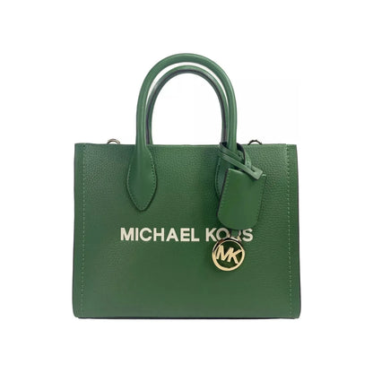 Michael Kors Mirella Small Leather Top Zip Shopper Tote Bag Michael Kors