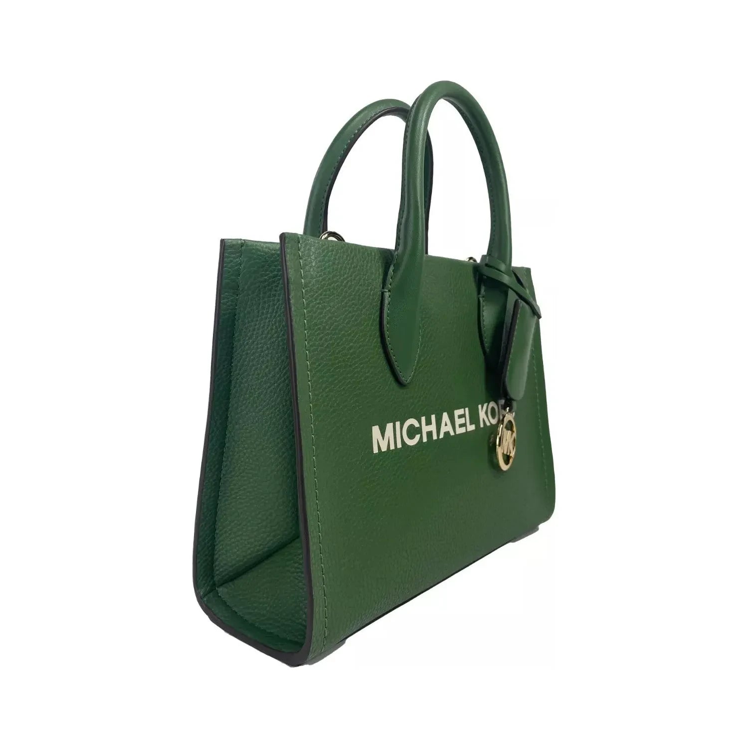 Michael Kors Mirella Small Leather Top Zip Shopper Tote Bag