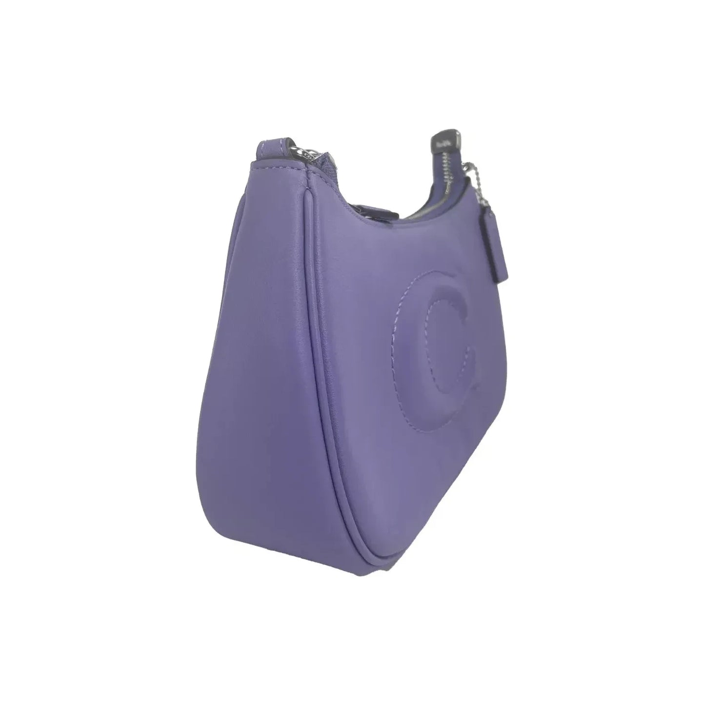 COACH Teri Smooth Leather Crossbody Bag Purse Purple COACH