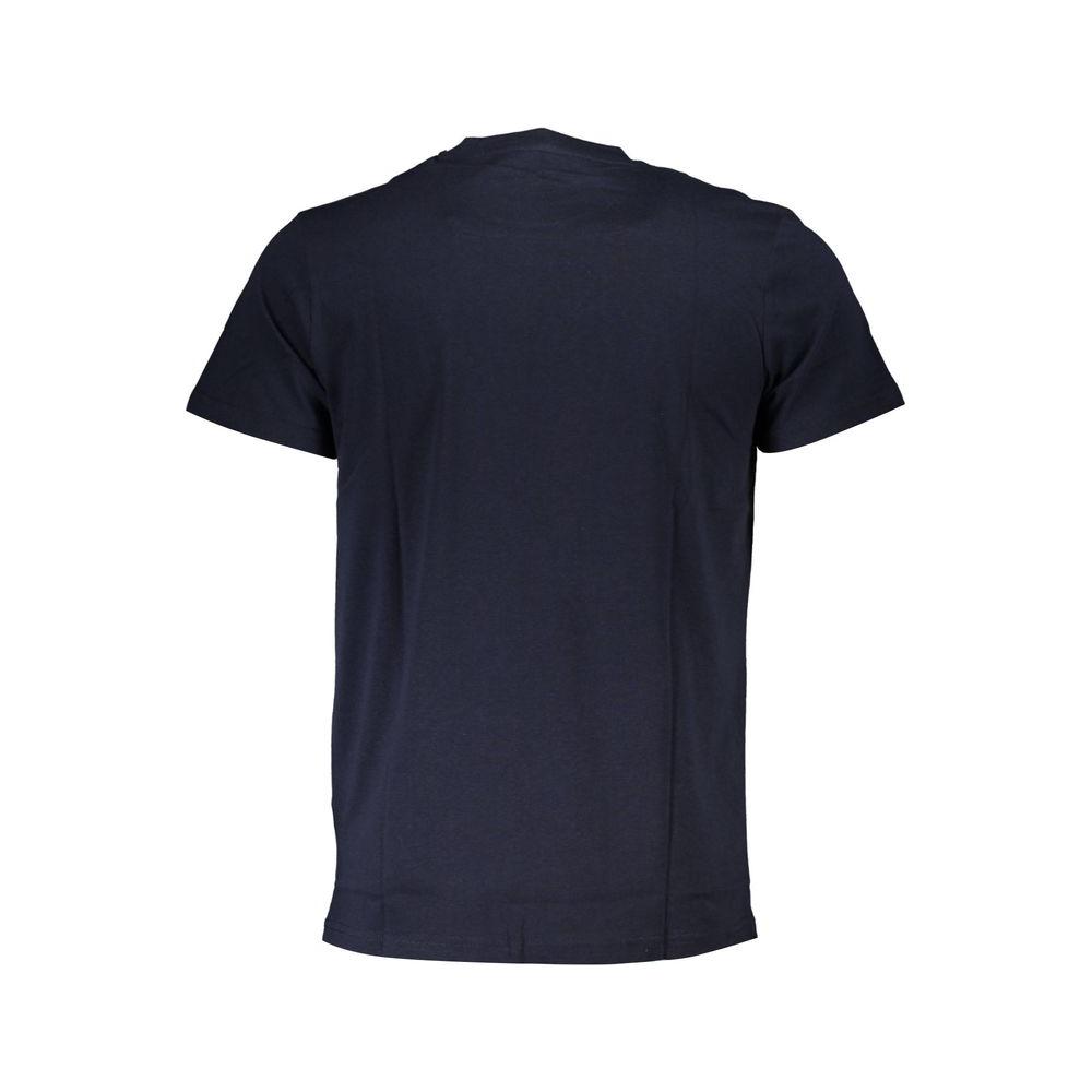 Cavalli Class Blue Cotton T-Shirt Cavalli Class