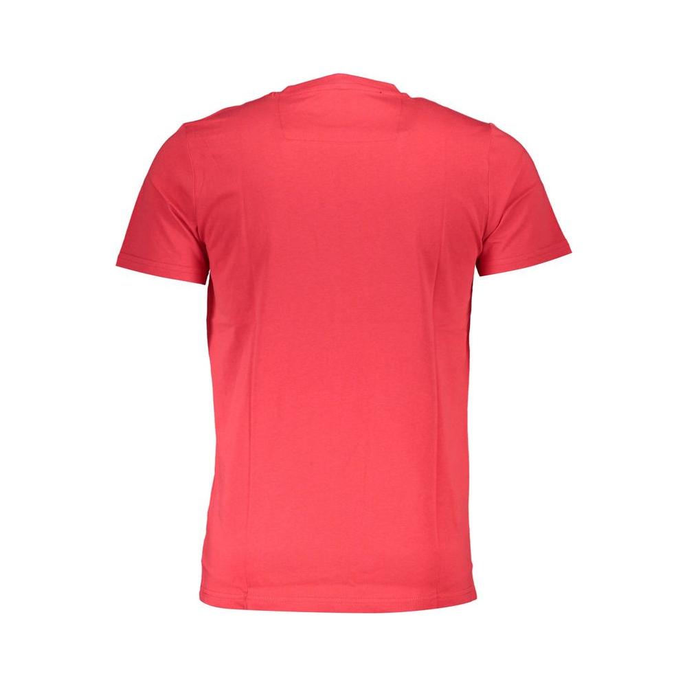 Cavalli Class Red Cotton T-Shirt