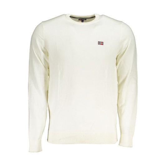 Norway 1963 White Fabric Sweater Norway 1963