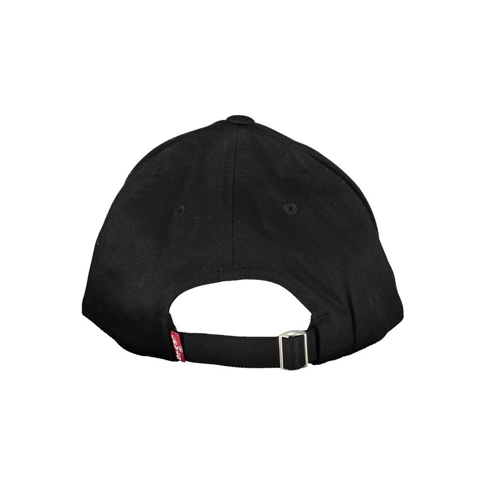 Levi's Black Cotton Hats & Cap Levi's