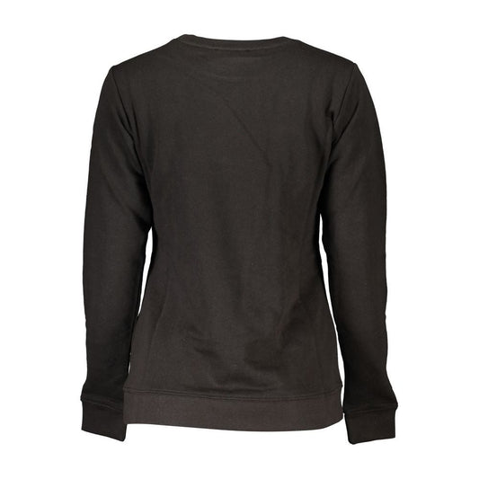 Cavalli Class Black Cotton Sweater Cavalli Class