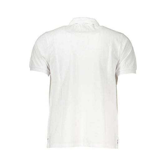 North Sails White Cotton Polo Shirt