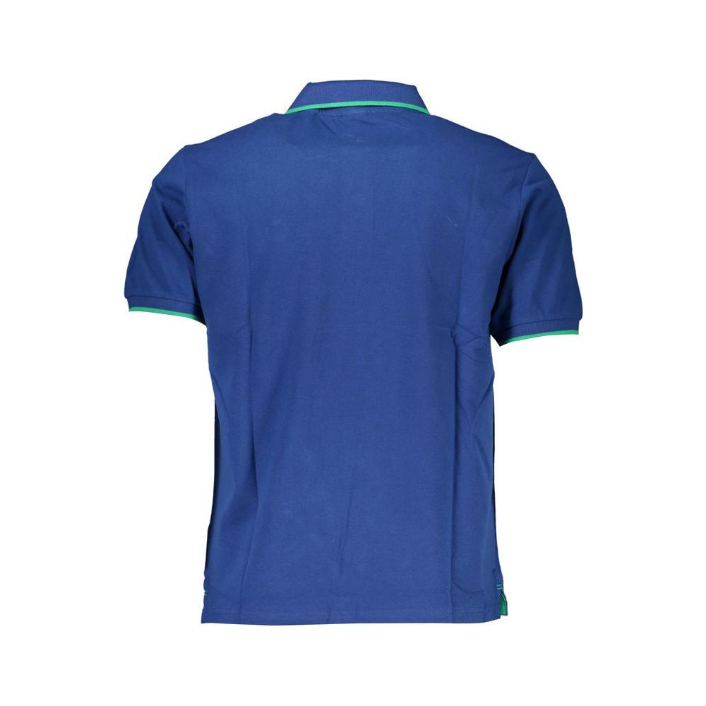 North Sails Blue Cotton Polo Shirt North Sails