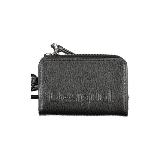 Desigual Black Polyethylene Wallet